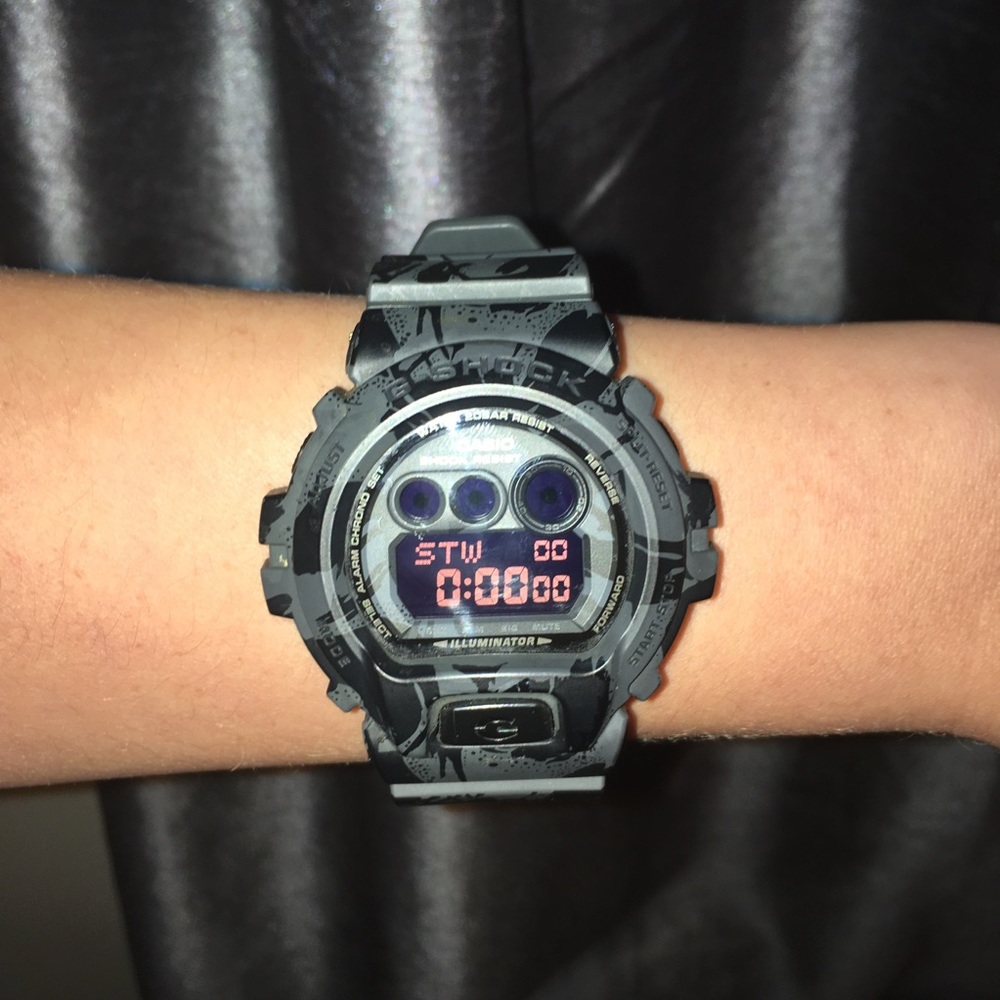 Unisex Printed G-Shock Waterproof Watch